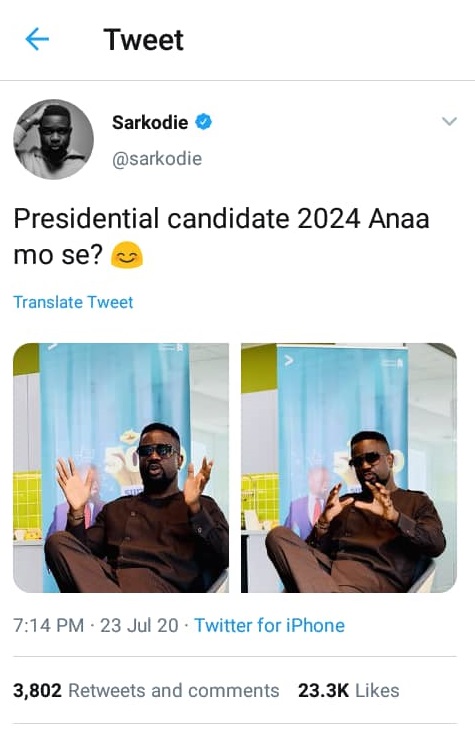 Sarkodie Presidential Ambition 1.jpg